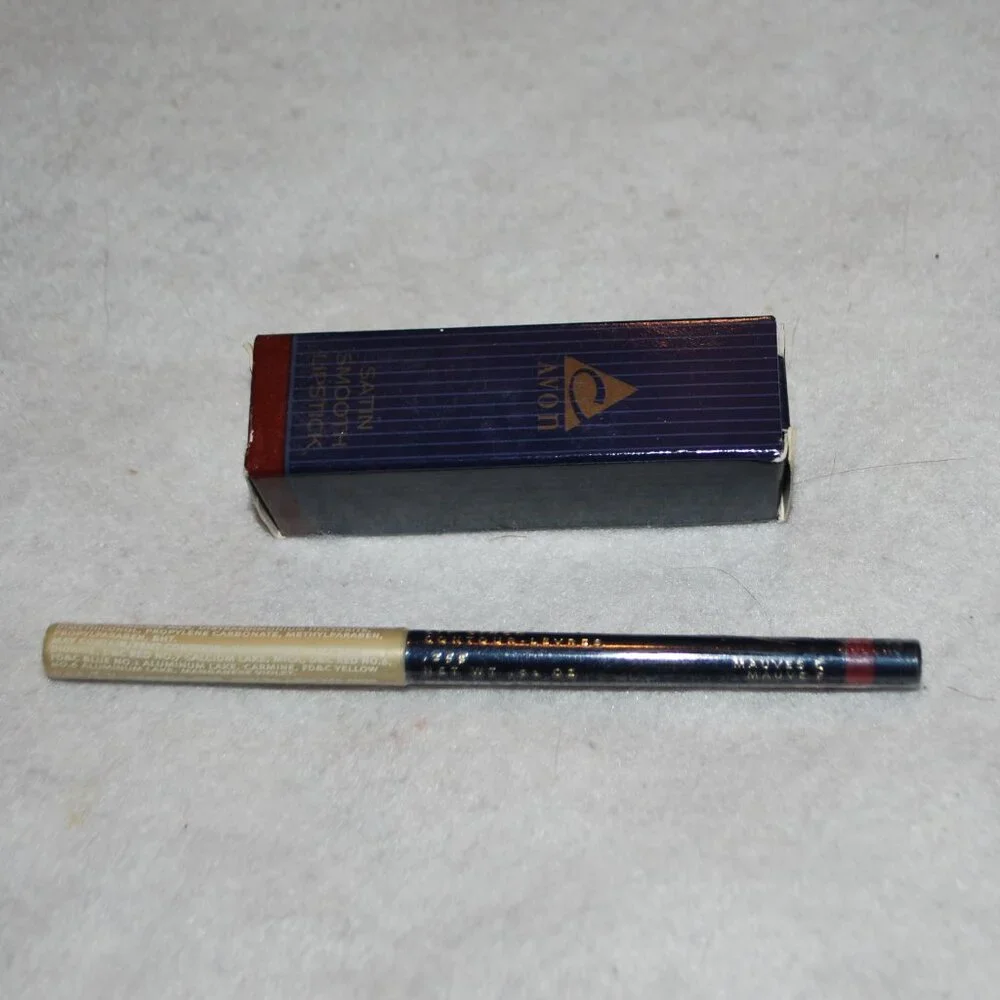 Avon Satin Smooth Lipstick & Perfect Wear Lip Line - Picture 2 of 2